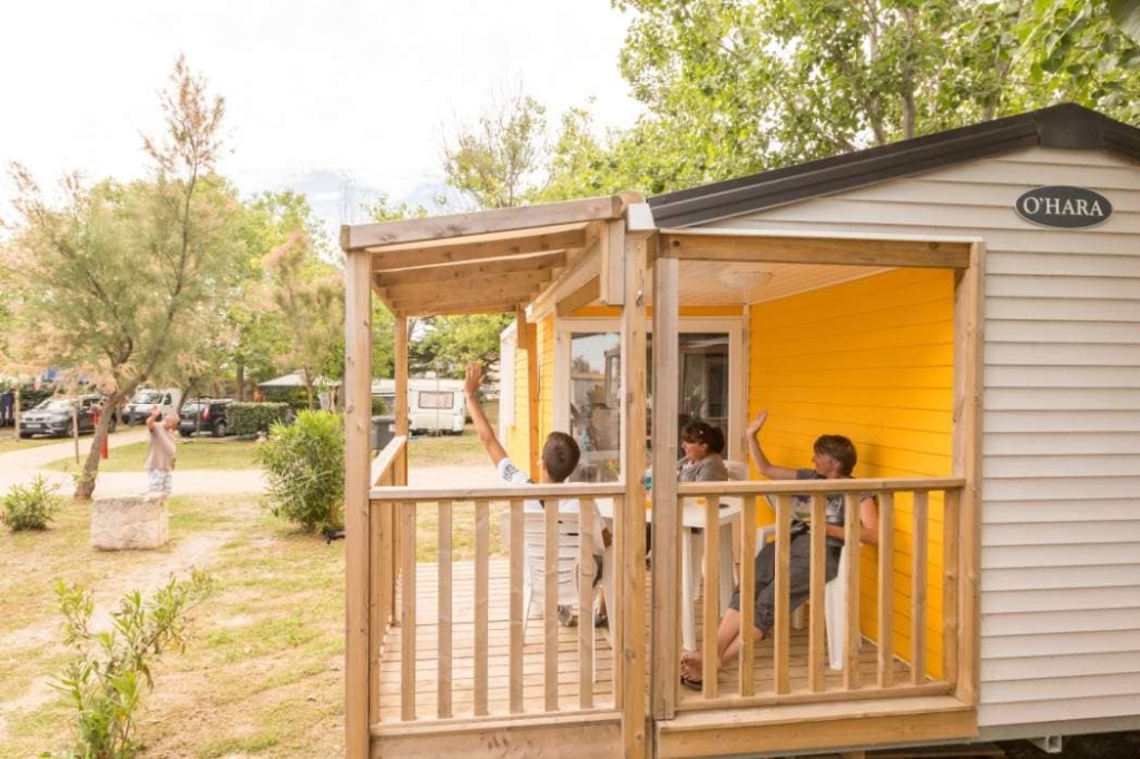 Mobil-home O'Hara avec terrasse bois couverte